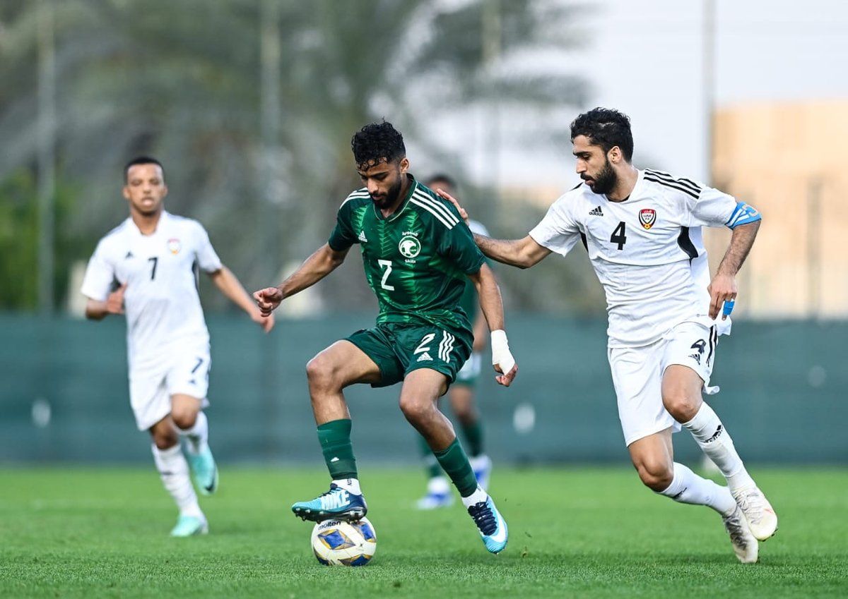 ضمن استعداده لكأس آسيا.. الأخضر الأولمبي يخسر مواجهة الإمارات