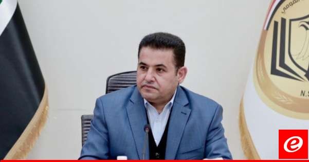 مستشار الأمن القومي العراقي: العدوان على سوريا وجنوب لبنان محاولة مفضوحة لجر المنطقة للحرب