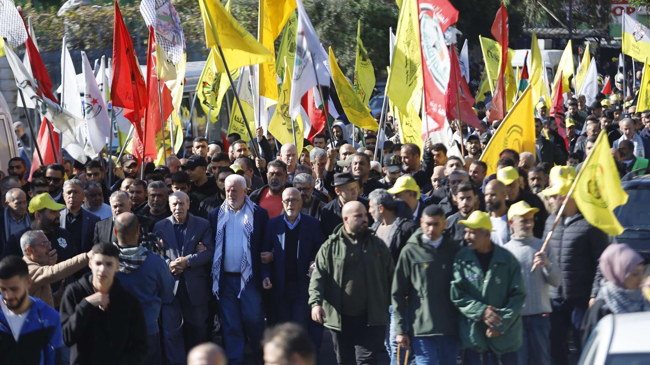 اعتصام في بيروت تحت عنوان "من جنوب أفريقيا إلى فلسطين"