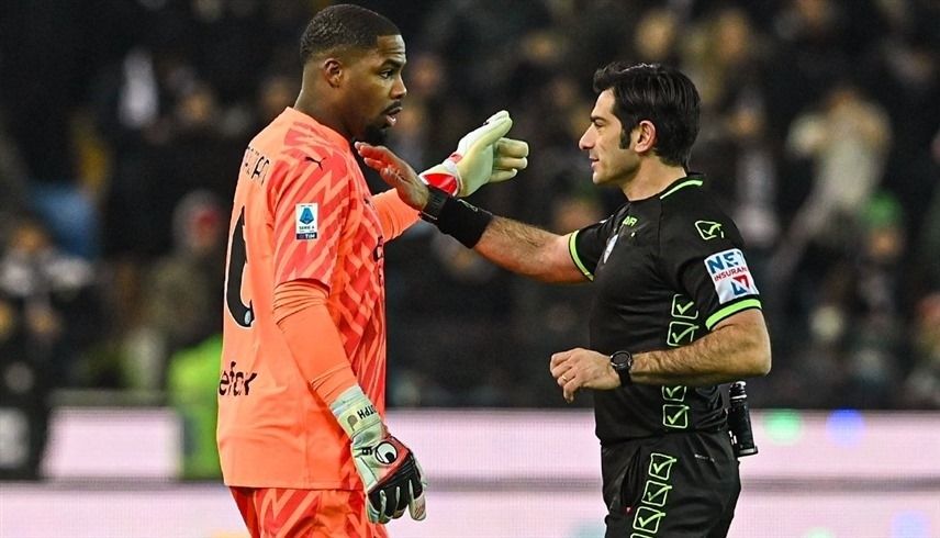 الامارات | إيقاف مباراة أودينيزي وميلان بسبب هتافات عنصرية