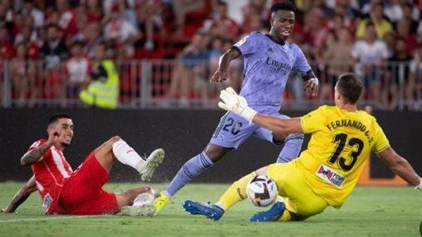 موعد مباراة ريال مدريد وألميريا اليوم في الدوري الإسباني والقنوات الناقلة