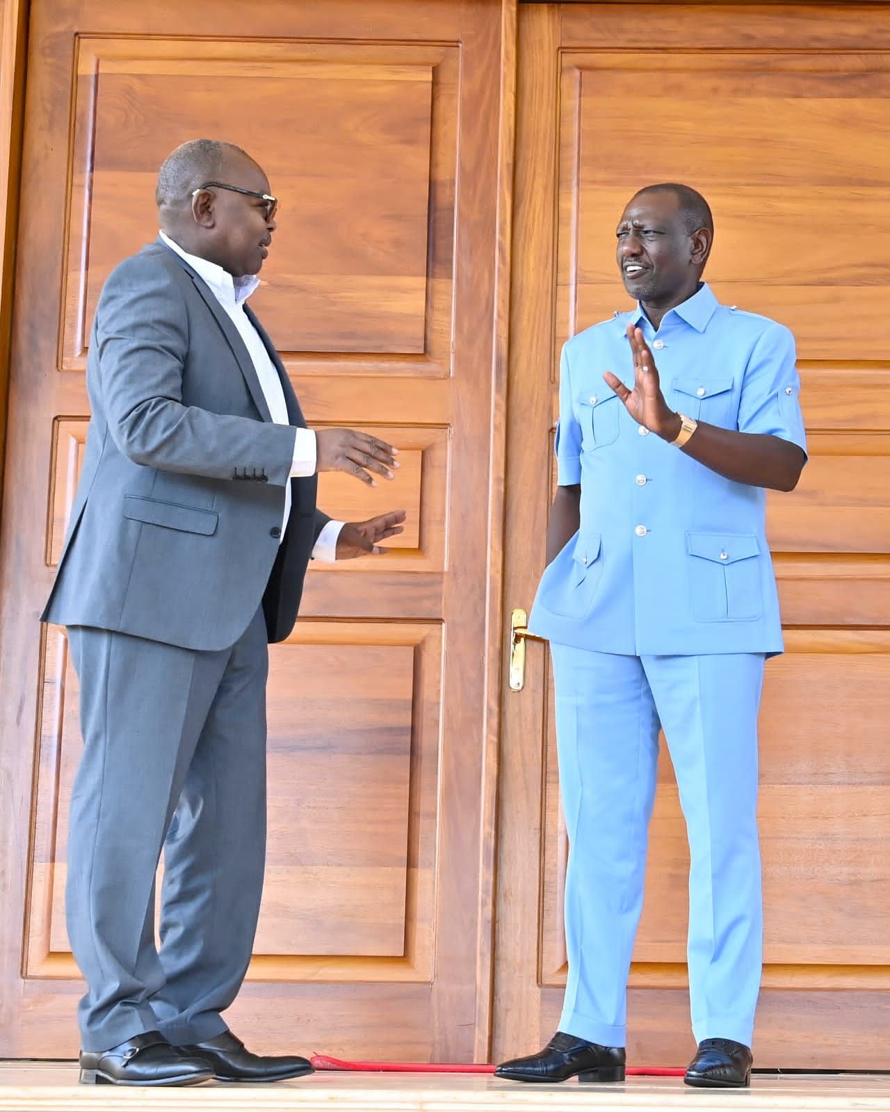 الرئيس الكيني يبحث مع عبد الواحد محمد نور سبل إنهاء الحرب في السودان