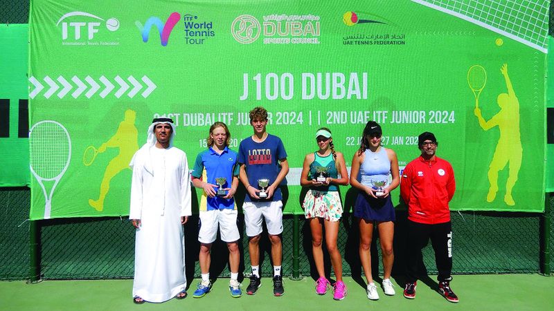 الامارات | الروماني غيتو غابريل يفوز بـ «تنس دبي للشباب»