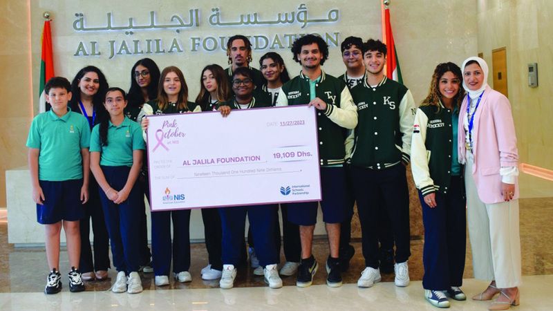 الامارات | تكريم «نبراس الدولية» لدعمها حملة «الجليلة» للتوعية بمرض السرطان