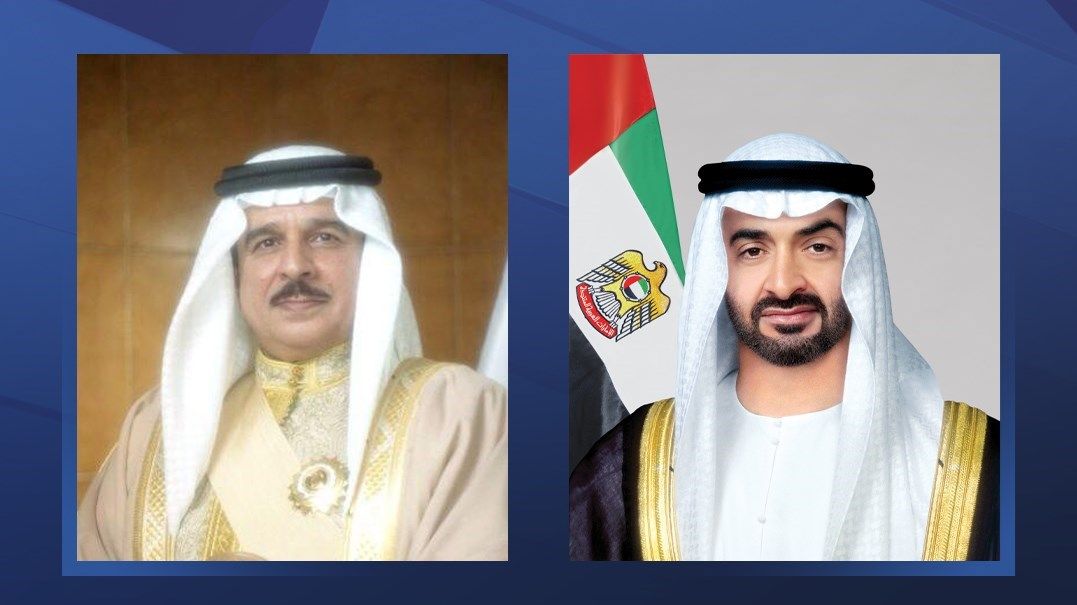 الامارات | محمد بن زايد وحمد بن عيسى يبحثان تعزيز التعاون ومستجدات الأوضاع في المنطقة