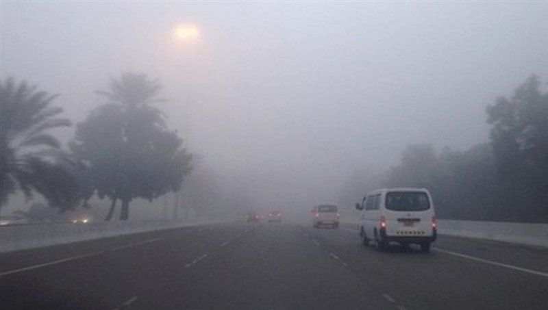 شبورة مائية على محافظة ينبع تشمل تأثيراتها تدنيًا في مدى الرؤية الأفقية