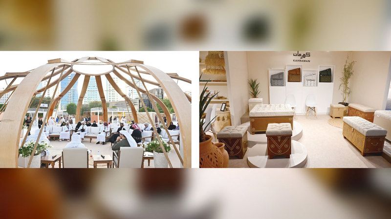 الامارات | إبداعات تستلهم تفاصيل البيت الإماراتي في ساحة الصنّاع