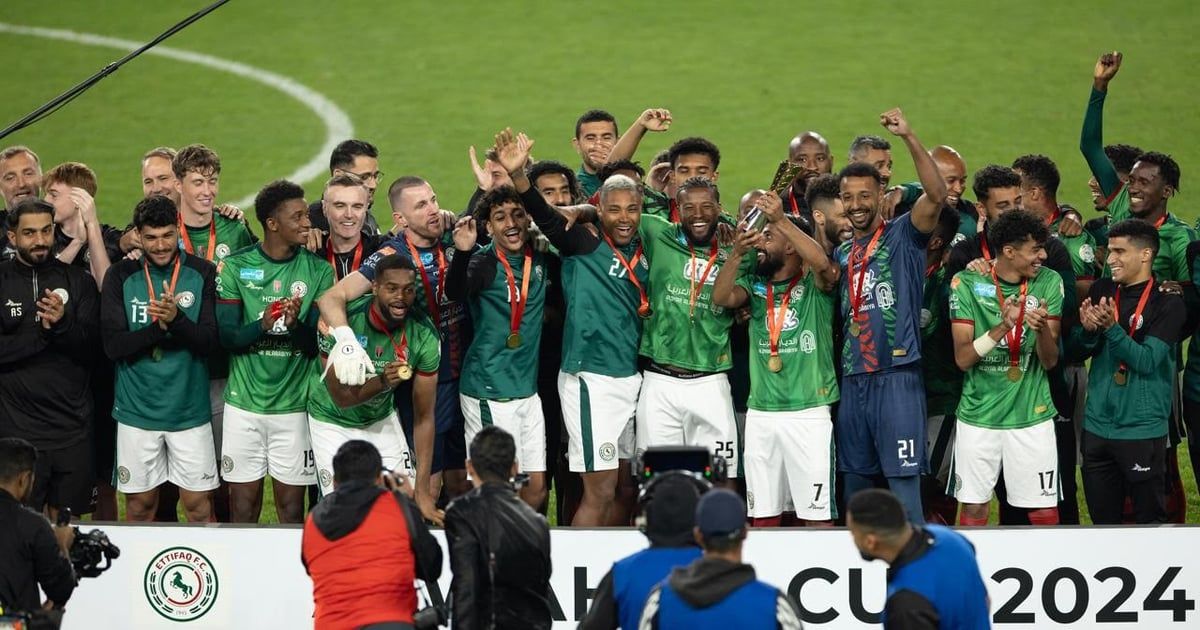 بعد الوصول إلى ركلات الترجيح .. الاتفاق يتوج بكأس بطولة الوحدة الدولية بأبوظبي