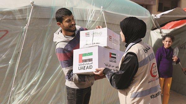 311730 مستفيداً من المساعدات الإماراتية في غزة