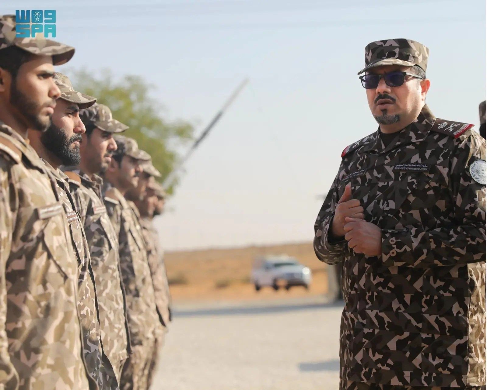 السعودية | اللواء الحربي يتفقد المراكز الميدانية في محمية الملك سلمان الملكية