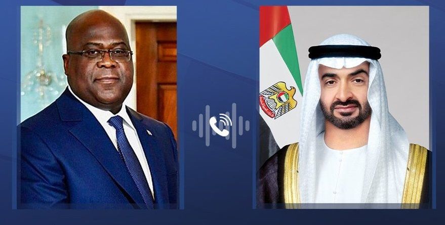 الامارات | رئيس الدولة و رئيس الكونغو الديمقراطية يبحثان هاتفياً علاقات البلدين