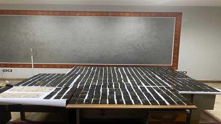 بـ 1.7 مليون جنيه.. ضبط عاطل في شمال سيناء بحوزته 250 طربة حشيش
