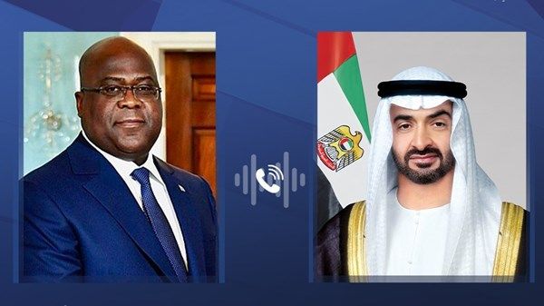 رئيس الدولة ورئيس الكونغو الديمقراطية يبحثان علاقات البلدين