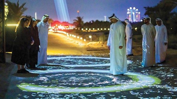 خالد بن محمد بن زايد: أبوظبي وجهة فنية وثقافية رائدة