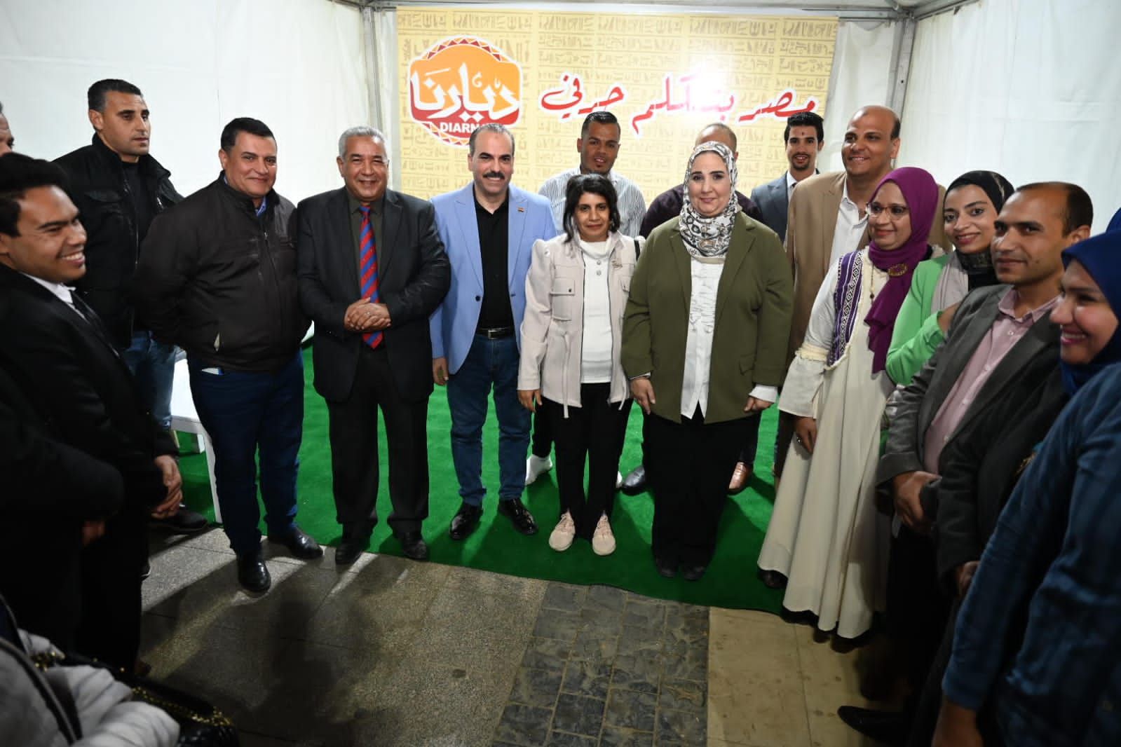 وزيرة التضامن تفتتح معرض «ديارنا» للحرف اليدوية والتراثية بمحافظة الأقصر