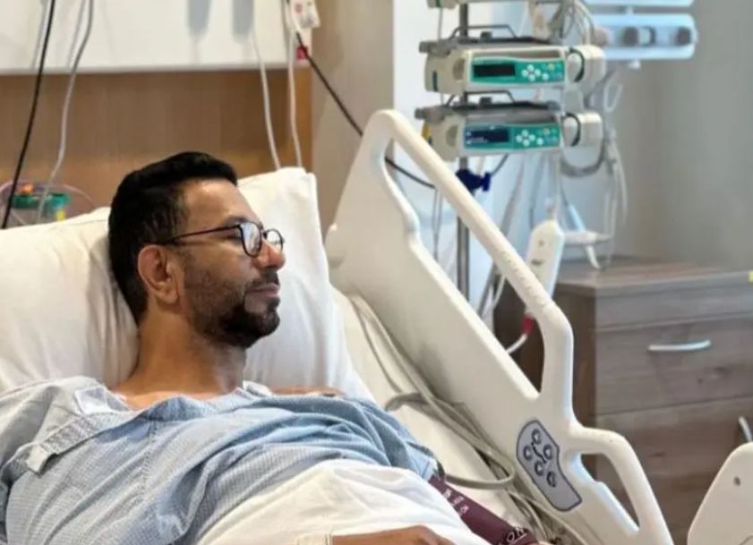 فايز السعيد يطمئن جمهوره على صحته بعد إجراء عملية قسطرة فى القلب