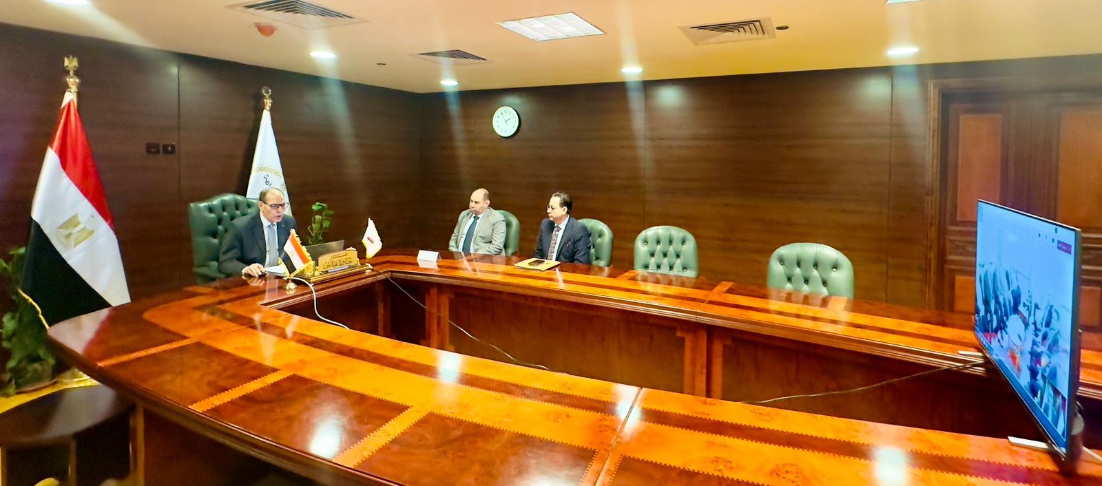 رئيس هيئة النيابة الإدارية يفتتح منظومة التحول الرقمى بمحافظة أسوان