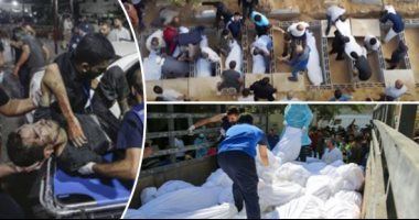 20 شهيدا بعد قصف الاحتلال منزلا غرب النصيرات وسط غزة