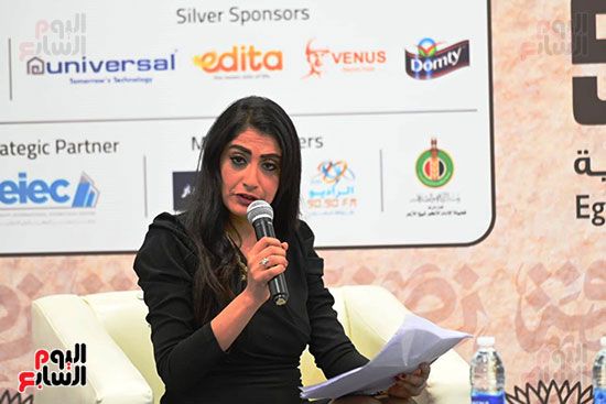 السفير عمرو رمضان يتحدث عن مسيرته الدبلوماسية في ندوة بمعرض الكتاب