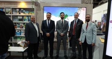 جناح "معلومات الوزراء" بمعرض الكتاب يستقبل وفدا من مكتبة الكونجرس الأمريكية