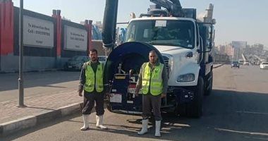 انتشار معدات شفط المياه وفرق الطوارئ بشوارع القاهرة والجيزة تحسبا لسقوط أمطار
