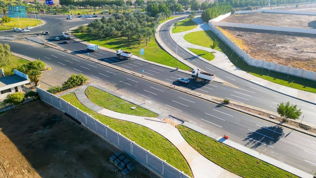 رفع كفاءة الطرق وأعمال السلامة المرورية بتبوك