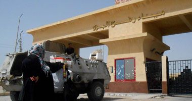 ميناء رفح البرى يستقبل 69 مصابا ومرافقا فلسطينيا