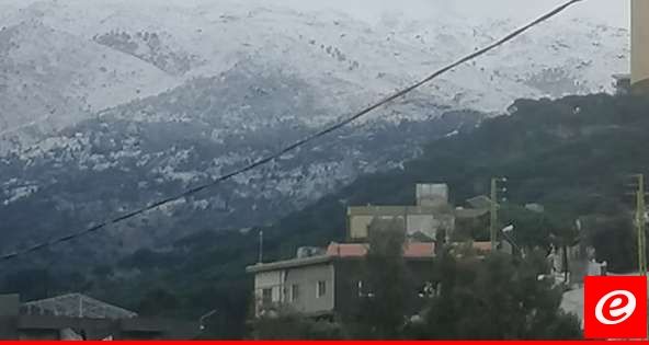 "النشرة": طريق شبعا راشيا الوادي مقفل بسبب تساقط الثلوج