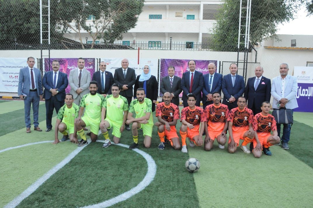 وزيرة التضامن تتفقد مركز العزيمة لعلاج الإدمان بقنا وتتابع التشغيل التجريبي