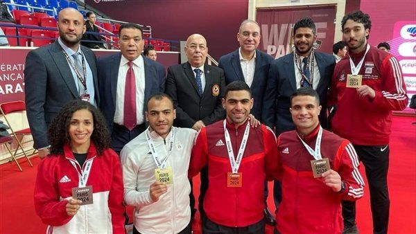 وزير الرياضة يشيد بأداء أبطال مصر في الدوري العالمي للكاراتيه
