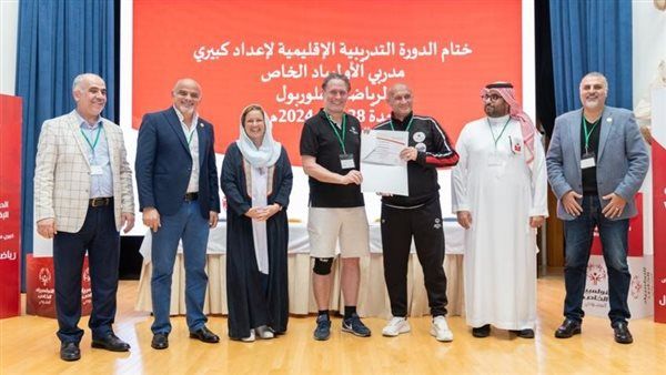 تخريج أول كبير مدربين للأولمبياد الخاص المصري في للفلوربول