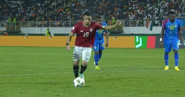 مصطفى محمد أول مصرى يسجل فى 4 مباريات متتالية بنسخة واحدة بأمم أفريقيا.. فيديو