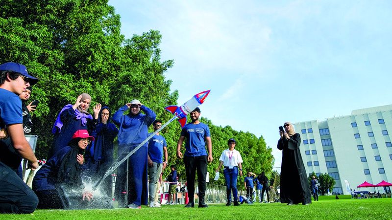 الامارات | «تحدي الصاروخ المائي» يحفز الشغف لدى أجيال المستقبل