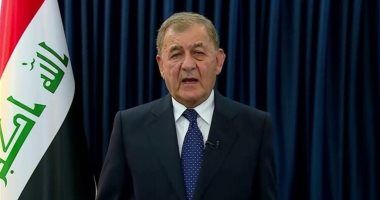 الرئيس العراقي يؤكد أهمية ألا تكون بلاده ساحة للصراع