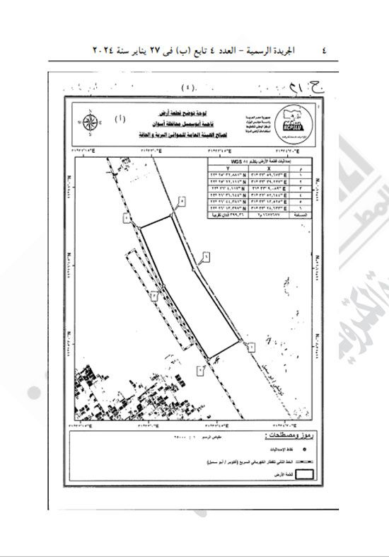 قرار جمهورى بتخصيص أراضٍ لإقامة مشروعات ومناطق لوجيستية بالإسكندرية وأسوان