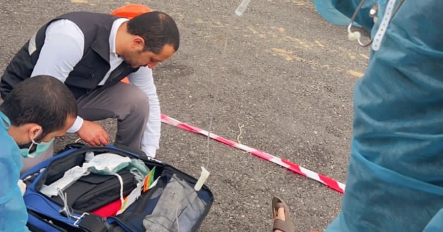 فرضية حريق في إحدى المزارع تؤكد جاهزية مستشفى قريع بني مالك للحالات الطارئة