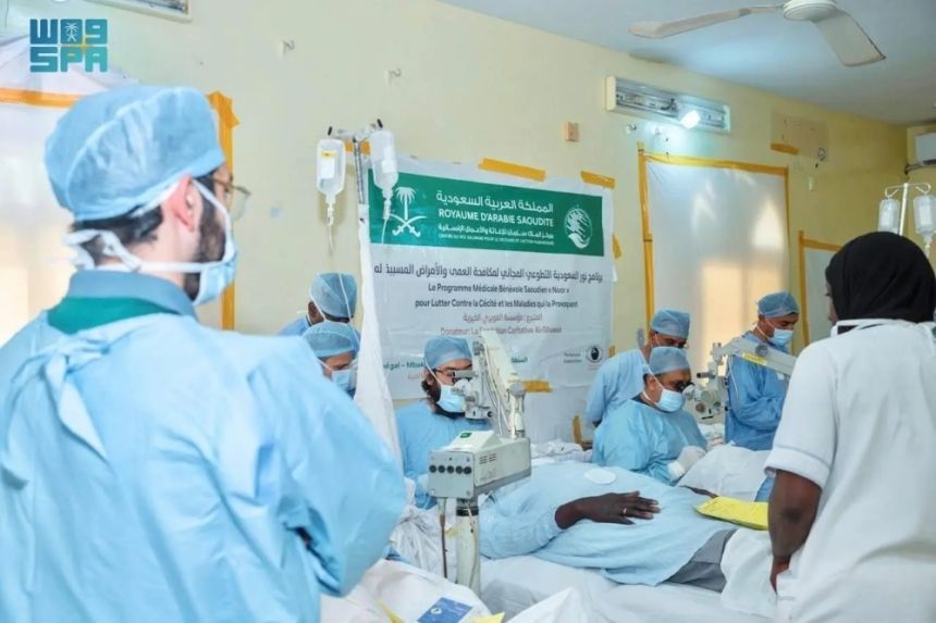 "الملك سلمان للإغاثة" ينفذ برنامج نور السعودية في "إمباكي" بالسنغال