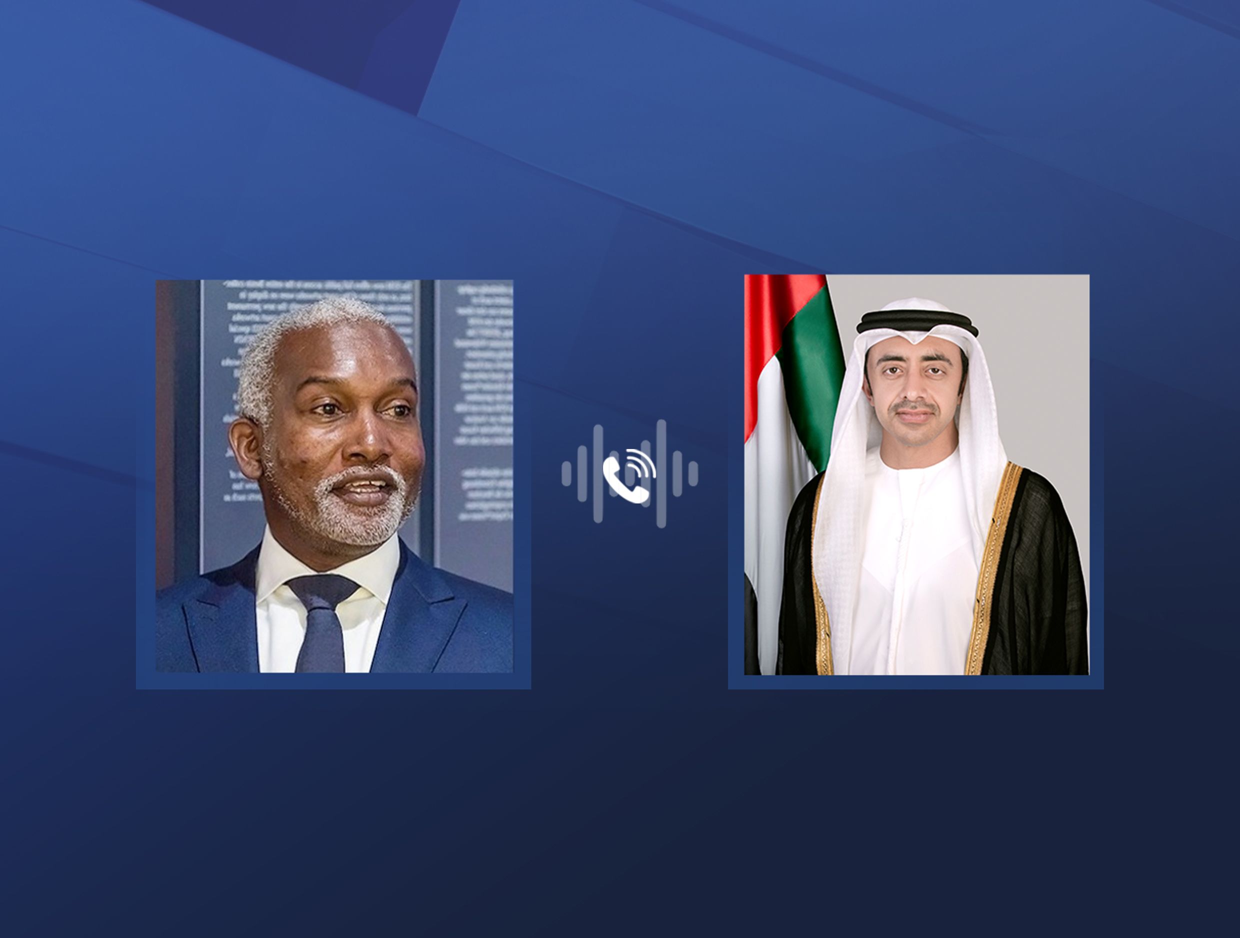 الامارات | عبدالله بن زايد ووزير خارجية نيجيريا يبحثان هاتفيا العلاقات الثنائية بين البلدين