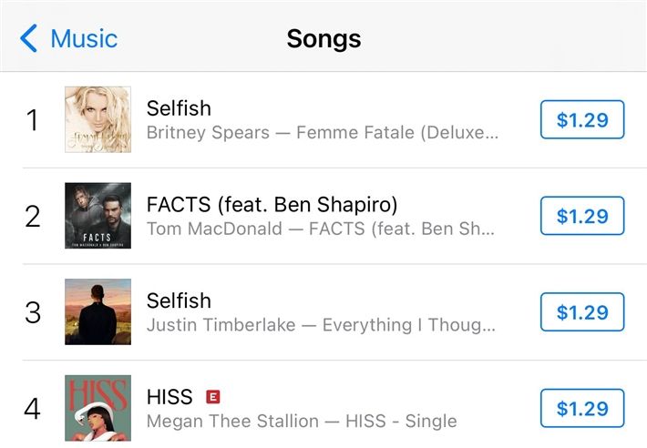 بريتني سبيرز تعتذر من جاستن تيمبرليك وتدعم أغنيته الجديدة