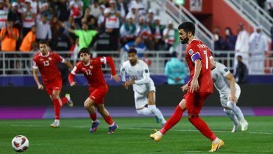 سوريا تودع كأس آسيا أمام إيران بركلات الترجيح