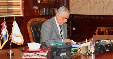 النائب العام يستقبل أعضاء نيابة استئناف الإسماعيلية لعرض نسبة إنجاز القضايا