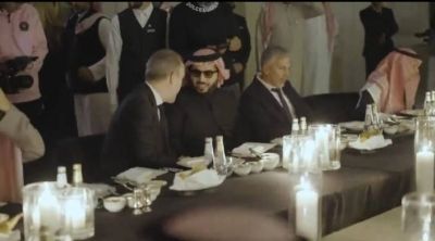 تراند اليوم : شاهد.. تركي آل الشيخ يقيم مأدبة عشاء لفريق إنتر ميامي