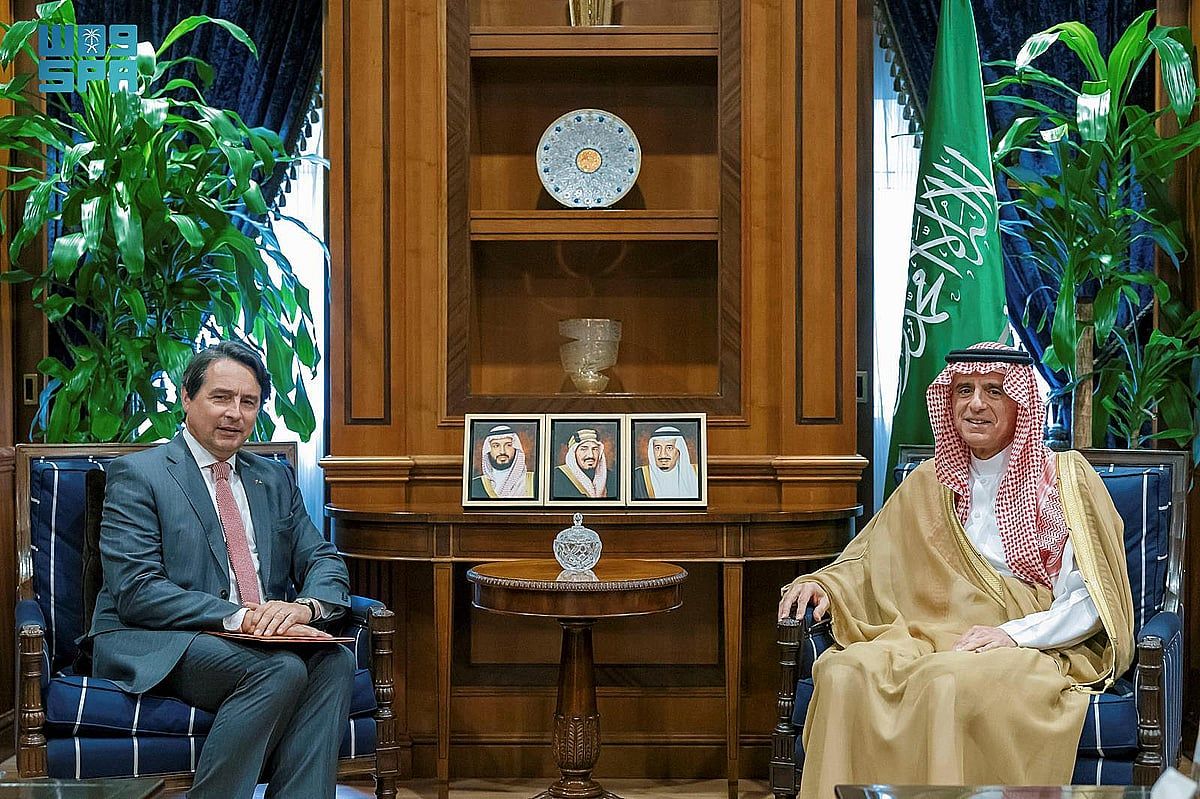 "الجبير" يستقبل سفير البرتغال لدى المملكة
