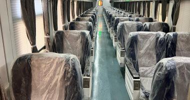 شاهد كيف تم تجديد عربات القطارات الإسبانى بالسكة الحديد.. فيديو