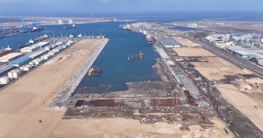 رصيف محطة الحاويات تحيا مصر 1 بميناء دمياط بعد تسليمه للمشغل.. صور