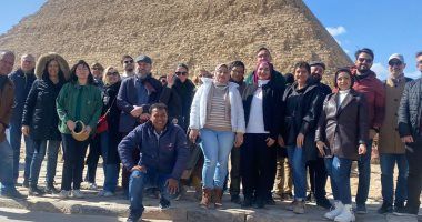 السياحة والآثار تنظم زيارة لمنطقة أهرامات الجيزة لممثلى دولة النرويج