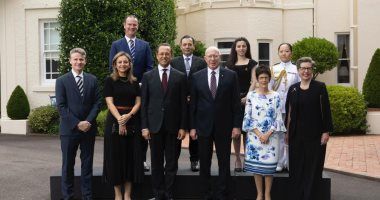 سفير مصر لدى أستراليا يقدم أوراق اعتماده للحاكم العام الأسترالى