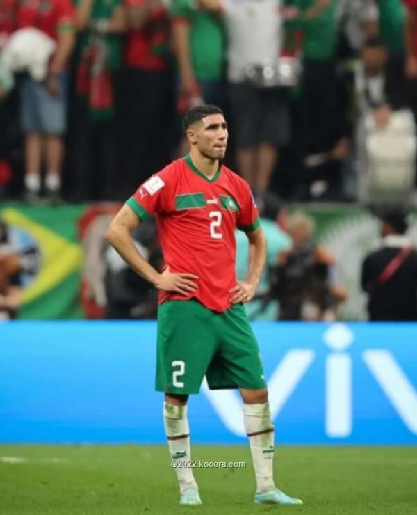 اشرف حكيمي ضيع ضربة جزاء .. المغرب يخسر من جنوب افريقيا ويودع الكان