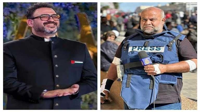 أكرم حسني يهدي جائزته من "ملتقى التميز والإبداع العربي" للصحفي وائل الدحدوح