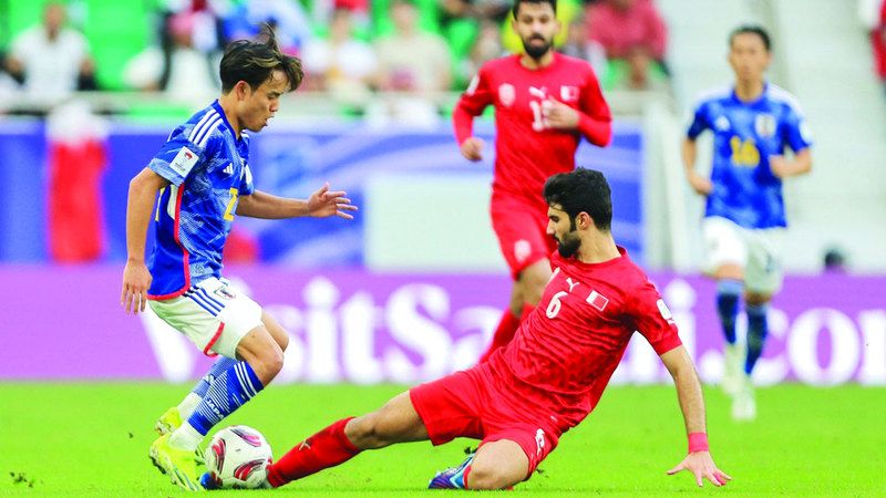 الامارات | اليابان تبلغ ربع نهائي آسيا  على حساب «الأحمر البحريني»